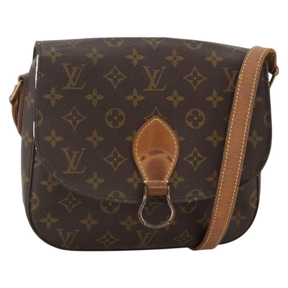 LOUIS VUITTON Monogram Saint Cloud GM Shoulder Bag M51242 LV Auth BA11591
