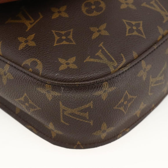 LOUIS VUITTON Monogram Saint Cloud GM Shoulder Bag M51242 LV Auth BA11591