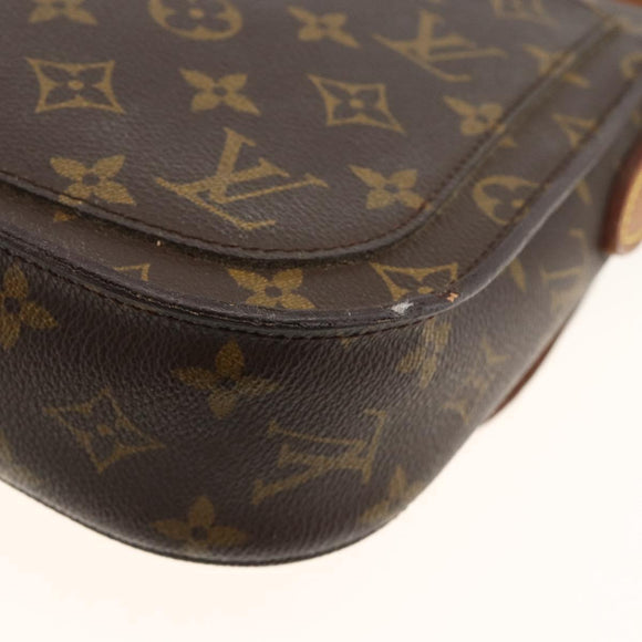 LOUIS VUITTON Monogram Saint Cloud GM Shoulder Bag M51242 LV Auth BA11591