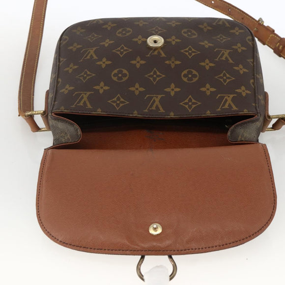 LOUIS VUITTON Monogram Saint Cloud GM Shoulder Bag M51242 LV Auth BA11591