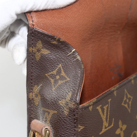 LOUIS VUITTON Monogram Saint Cloud GM Shoulder Bag M51242 LV Auth BA11591