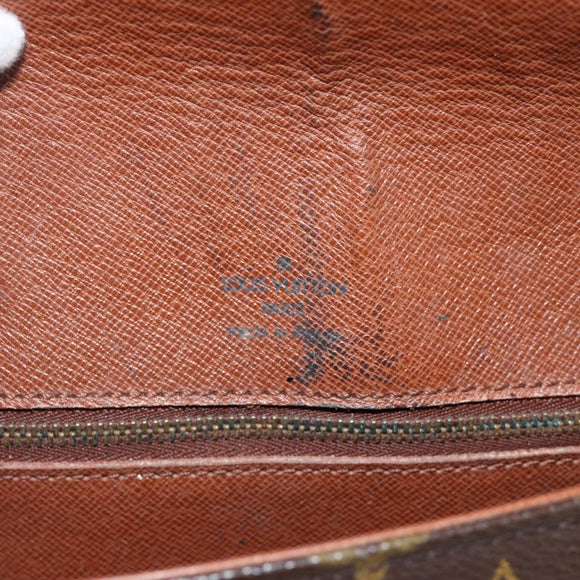 LOUIS VUITTON Monogram Saint Cloud GM Shoulder Bag M51242 LV Auth BA11591