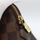 LOUIS VUITTON Damier Ebene Pochette Cosmetic PM Pouch N47516 LV Auth BA11593-8