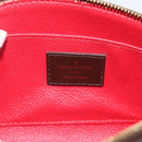 LOUIS VUITTON Damier Ebene Pochette Cosmetic PM Pouch N47516 LV Auth BA11593-9