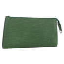 LOUIS VUITTON Epi Pochette Accessoires ¥ Pouch Green M52984 LV Auth BA11600-1