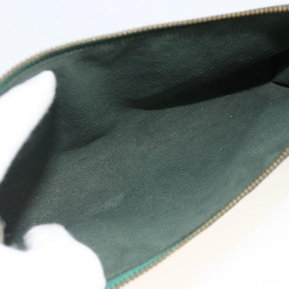 LOUIS VUITTON Epi Pochette Accessoires ¥ Pouch Green M52984 LV Auth BA11600