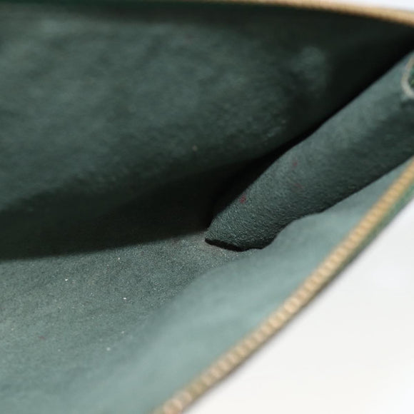 LOUIS VUITTON Epi Pochette Accessoires ¥ Pouch Green M52984 LV Auth BA11600