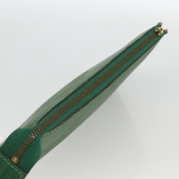 LOUIS VUITTON Epi Pochette Accessoires ¥ Pouch Green M52984 LV Auth BA11600