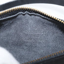 LOUIS VUITTON Epi Soufflot Pouch Pouch Black LV Auth BA11601-18