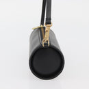 LOUIS VUITTON Epi Soufflot Pouch Pouch Black LV Auth BA11601-3