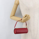LOUIS VUITTON Epi Soufflot Pouch Accessory Pouch Red LV Auth BA11602-21