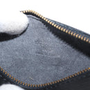 LOUIS VUITTON Epi Soufflot Pouch Pouch Black LV Auth BA11603-17