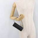 LOUIS VUITTON Epi Soufflot Pouch Pouch Black LV Auth BA11603-20