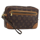LOUIS VUITTON Monogram Marly Dragonne GM Clutch Bag M51825 LV Auth BA11604-1