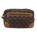 LOUIS VUITTON Monogram Marly Dragonne GM Clutch Bag M51825 LV Auth BA11604-13