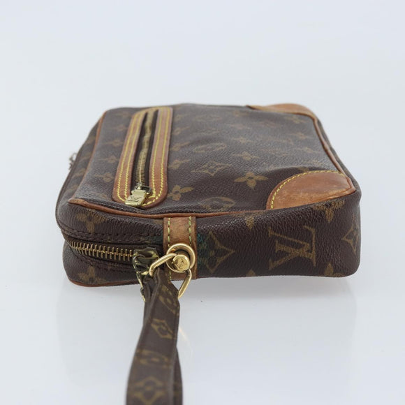 LOUIS VUITTON Monogram Marly Dragonne GM Clutch Bag M51825 LV Auth BA11604