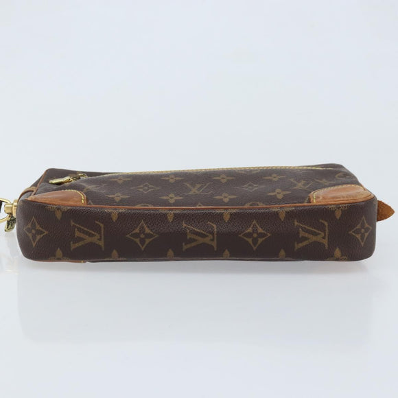 LOUIS VUITTON Monogram Marly Dragonne GM Clutch Bag M51825 LV Auth BA11604