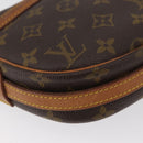 LOUIS VUITTON Monogram Jeune Fille MM Shoulder Bag M51226 LV Auth BA11605-16
