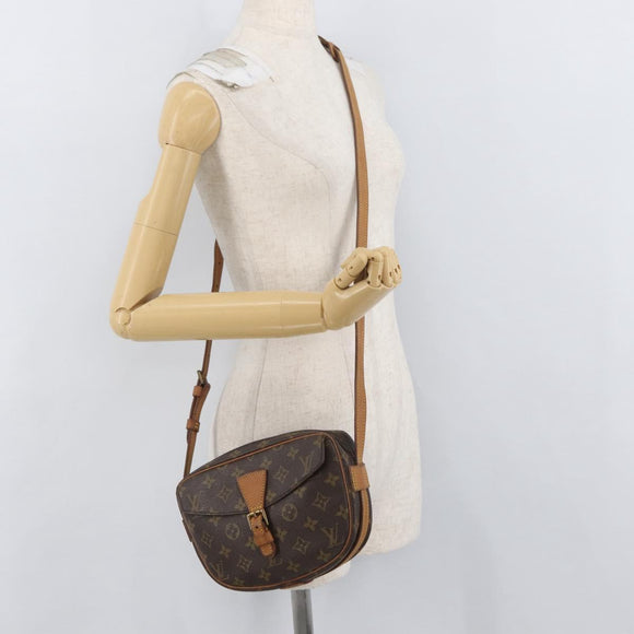 LOUIS VUITTON Monogram Jeune Fille MM Shoulder Bag M51226 LV Auth BA11605