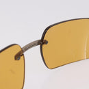CHANEL Zonnebril plastic Bruin CC Auth BA11608-11