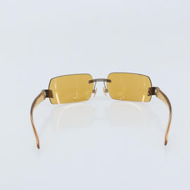 CHANEL Sunglasses plastic Brown CC Auth BA11608 - 0