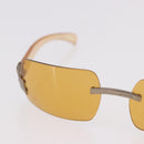 CHANEL Zonnebril plastic Bruin CC Auth BA11608-4