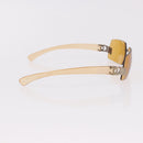 CHANEL Zonnebril plastic Bruin CC Auth BA11608-6