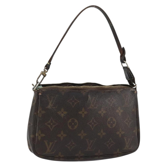 LOUIS VUITTON Monogram Pochette Accessoires Pouch M51980 LV Auth BA11611