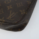 LOUIS VUITTON Monogram Pochette Accessoires Pouch M51980 LV Auth BA11611-15