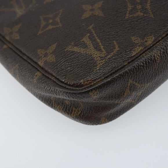 LOUIS VUITTON Monogram Pochette Accessoires Pouch M51980 LV Auth BA11611
