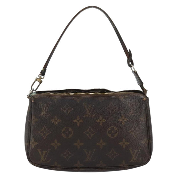LOUIS VUITTON Monogram Pochette Accessoires Pouch M51980 LV Auth BA11611