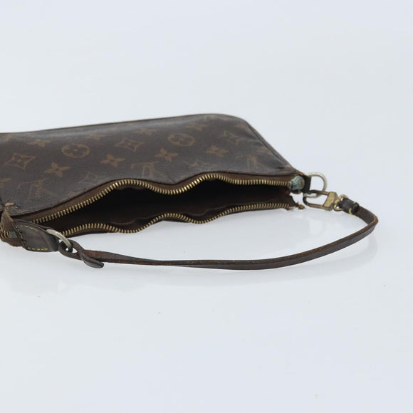 LOUIS VUITTON Monogram Pochette Accessoires Pouch M51980 LV Auth BA11611