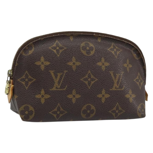 LOUIS VUITTON Monogram Pochette Cosmetic PM Pouch M43998 LV Auth BA11615