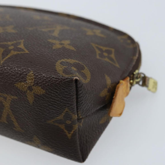 LOUIS VUITTON Monogram Pochette Cosmetic PM Pouch M43998 LV Auth BA11615