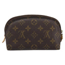 LOUIS VUITTON Monogram Pochette Cosmetic PM Pouch M43998 LV Auth BA11615-2