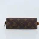 LOUIS VUITTON Monogram Pochette Cosmetic PM Pouch M43998 LV Auth BA11615-6