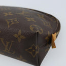 LOUIS VUITTON Monogram Pochette Cosmetic PM Pouch M43998 LV Auth BA11615-7