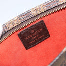 LOUIS VUITTON Damier Ebene Marais Pouch LV Auth BA11616-9