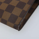 LOUIS VUITTON Damier Ebene Marais Pouch LV Auth BA11616-7
