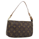 LOUIS VUITTON Monogram Pochette Accessoires Pouch M51980 LV Auth BA11619-1