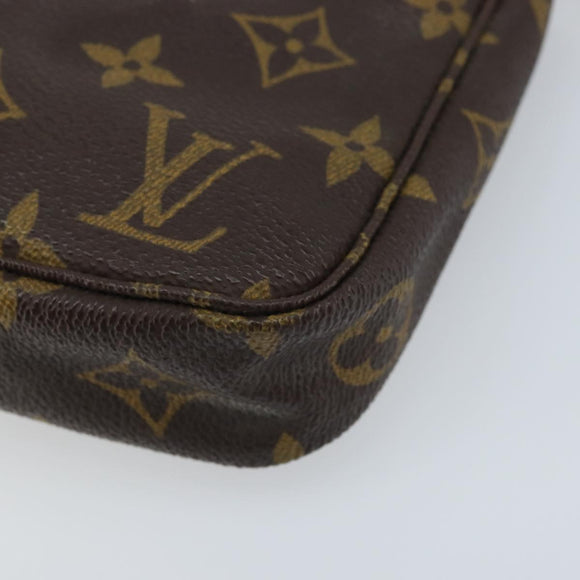 LOUIS VUITTON Monogram Pochette Accessoires Pouch M51980 LV Auth BA11619