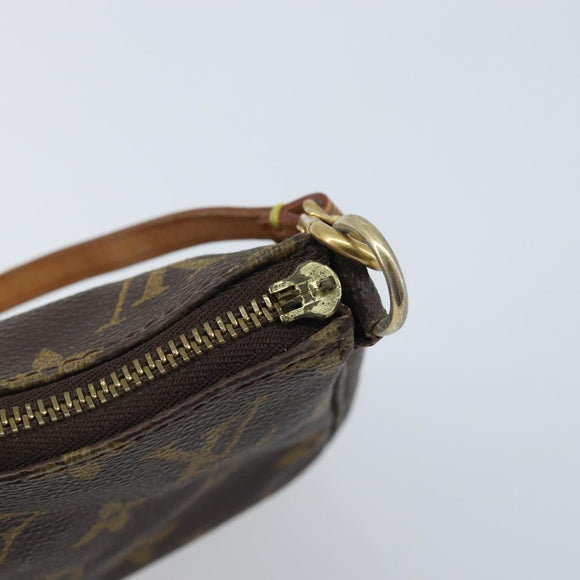 LOUIS VUITTON Monogram Pochette Accessoires Pouch M51980 LV Auth BA11619