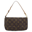 LOUIS VUITTON Monogram Pochette Accessoires Pouch M51980 LV Auth BA11619-3