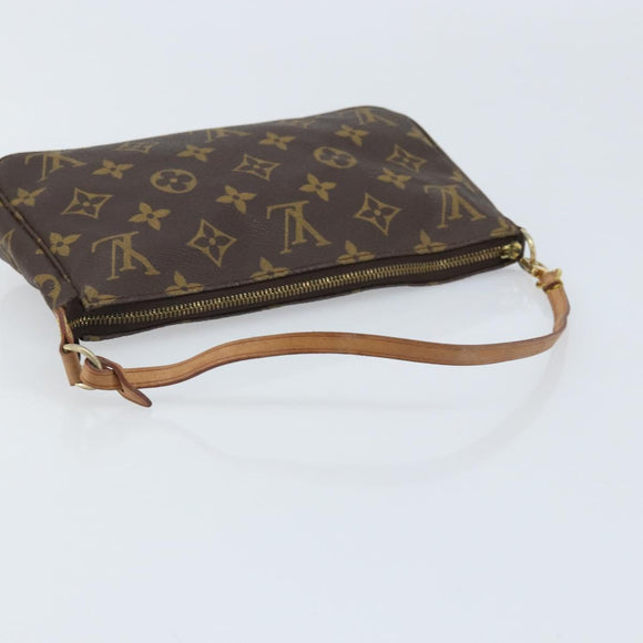 LOUIS VUITTON Monogram Pochette Accessoires Pouch M51980 LV Auth BA11619