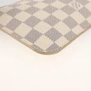 LOUIS VUITTON Damier Azur Neverfull PM Pouch Accessory Pouch LV Auth BA11621-11