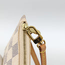LOUIS VUITTON Damier Azur Neverfull PM Pouch Accessory Pouch LV Auth BA11621-14