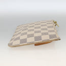 LOUIS VUITTON Damier Azur Neverfull PM Pouch Accessory Pouch LV Auth BA11621-4