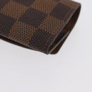 LOUIS VUITTON Damier Ebene Buton De Manchette Cuffs LV Auth BA11622-16