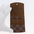 LOUIS VUITTON Damier Ebene Buton De Manchette Cuffs LV Auth BA11622-8