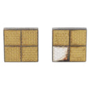 LOUIS VUITTON Damier Ebene Buton De Manchette Cuffs LV Auth BA11622-21